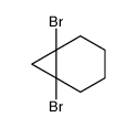 1,6-dibromobicyclo[4.1.0]heptane结构式