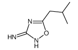 1,2,4-Oxadiazol-3-amine,5-(2-methylpropyl)-(9CI) structure