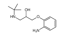 1-(2-aminophenoxy)-3-(tert-butylamino)propan-2-ol Structure