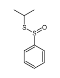 propan-2-ylsulfanylsulfinylbenzene结构式