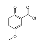 Picolinoyl chloride, 4-methoxy-, 1-oxide (7CI) picture