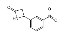 4-(3-nitro-phenyl)-azetidin-2-one Structure