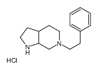 (3AS,7AS)-6-PHENETHYLOCTAHYDRO-1H-PYRROLO[2,3-C]PYRIDINE HYDROCHLORIDE picture