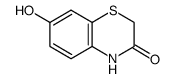 7-羟基-4H-苯并[1,4]噻嗪-3-星空app结构式