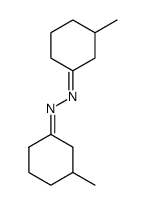 bis-(3-methyl-cyclohexylidene)-hydrazine结构式