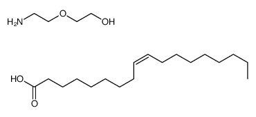 oleic acid, compound with 2-(2-aminoethoxy)ethanol (1:1) Structure