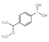 [4-(1-甲氧基乙基)苯基]硼酸图片