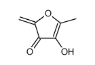 3(2H)-Furanone, 4-hydroxy-5-methyl-2-methylene Structure