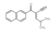 2-(2-NAPHTHOYL)-3-(DIMETHYLAMINO)ACRYLONITRILE Structure