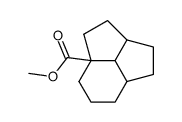 Decahydro-cyclopenta[cd]indene-4a-carboxylic acid methyl ester结构式