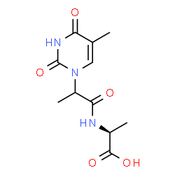 poly-2-(2-(thymin-1-yl)propanamido)propenoic acid结构式