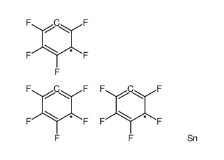 Methyltris(pentafluorophenyl)stannane结构式