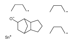 Stannane, tributyl[(octahydro-4,7-methano-1H-inden-5-yl)oxy]结构式