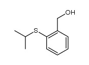 (2-(isopropylthio)phenyl)methanol结构式