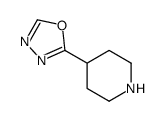 2-(PIPERIDIN-4-YL)-1,3,4-OXADIAZOLE structure