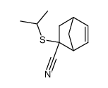 exo-cyano-2 endo-thioisopropyl-2 bicyclo(2,2,1)heptene-5结构式