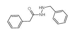 Benzeneacetic acid,2-(phenylmethyl)hydrazide Structure