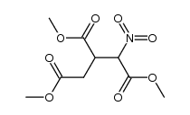 trimethyl 1-nitro-1,2,3-propanetricarboxylate Structure