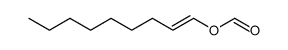 (E)-non-1-en-1-yl formate Structure