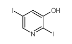 2,5-Diiodopyridin-3-ol Structure