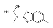 (9CI)-n-甲基-n-(5-甲基-2-苯并噻唑)-星空app结构式