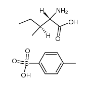 L-isoleucine p-toluenesulfonic acid salt结构式