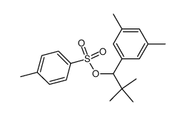 1-tert-butyl-1-(3,5-dimethylphenyl)methyl tosylate结构式