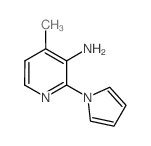 4-methyl-2-pyrrol-1-ylpyridin-3-amine Structure