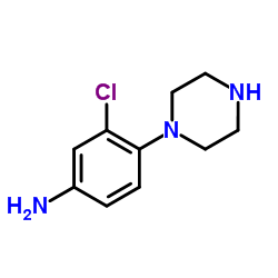 3-chloro-4-(piperazin-1-yl)aniline picture