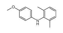 N-(4-methoxyphenyl)-2,6-dimethylaniline Structure