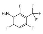 2,4,6-trifluoro-3-(trifluoromethyl)aniline Structure