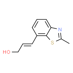 2-Propen-1-ol,3-(2-methyl-7-benzothiazolyl)-,(E)-(9CI) picture