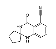 4-Oxospiro[1,2,3,4-tetrahydroquinazoline-2,1'-cyclopentane]-5-carbonitrile picture