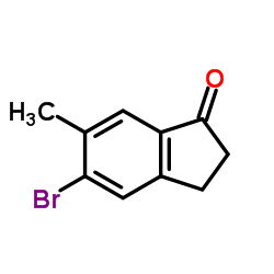 5-溴-6-甲基-2,3-二氢-1H-茚-1-酮图片