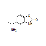 5-(1-Aminoethyl)benzo[d]oxazol-2(3H)-one Structure