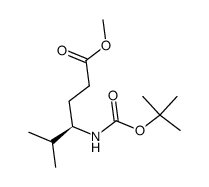 Boc-γ(4)(R)Val-OMe Structure