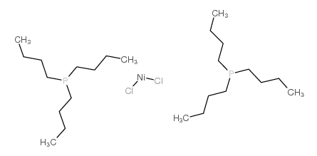 Nickel, dichlorobis(tributylphosphine)- Structure