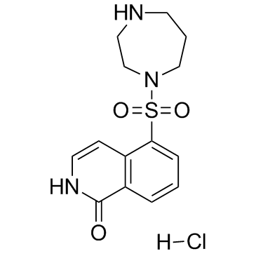 Hydroxy Fasudil Hydrochloride Structure