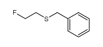 benzyl(2-fluoroethyl)sulfane Structure