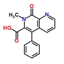 7-Methyl-8-oxo-5-phenyl-7,8-dihydro-1,7-naphthyridine-6-carboxylic acid图片