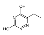 6-ethyl-2H-1,2,4-triazine-3,5-dione结构式