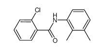 2-chloro-N-(2,3-dimethylphenyl)benzamide Structure