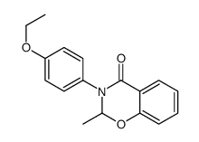 3-(4-Ethoxyphenyl)-2-methyl-2H-1,3-benzoxazin-4(3H)-one structure