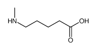 5-(methylamino)pentanoic acid结构式