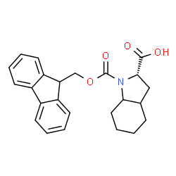 (2S)-1-(((9H-芴-9-基)甲氧基)羰基)八氢-1H-吲哚-2-羧酸图片