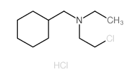 2-chloro-N-(cyclohexylmethyl)-N-ethyl-ethanamine Structure