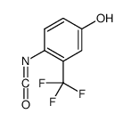 Phenol, 4-isocyanato-3-(trifluoromethyl)- (9CI) picture