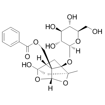 Paeoniflorin Structure