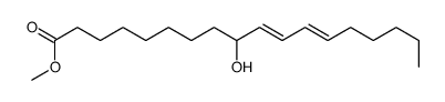 methyl 9-hydroxyoctadeca-10,12-dienoate Structure