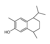 (5S,8S)-3,8-dimethyl-5-propan-2-yl-5,6,7,8-tetrahydronaphthalen-2-ol Structure